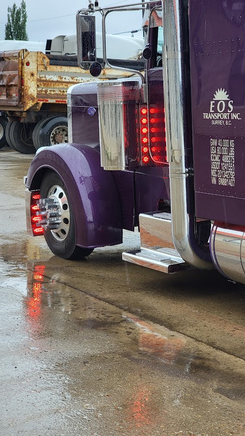 Custom peterbilt non slip pads.