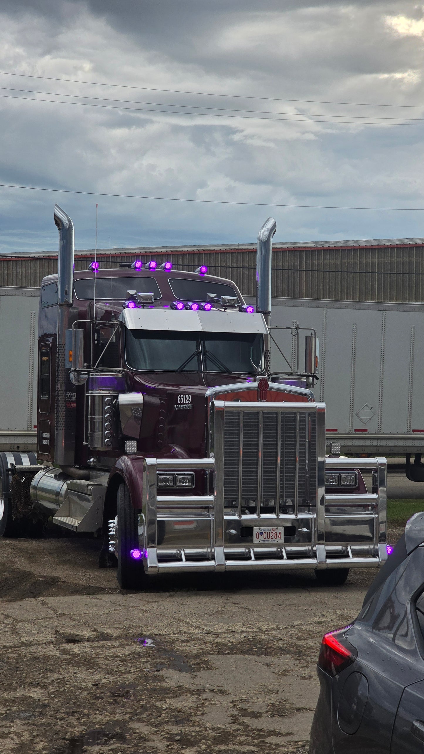 HERD Super Road Train With Vertical Tubes for Kenworth W900L