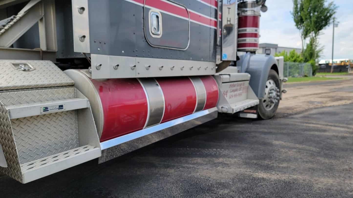 Fuel tank fairings available for peterbilt and Kenworth